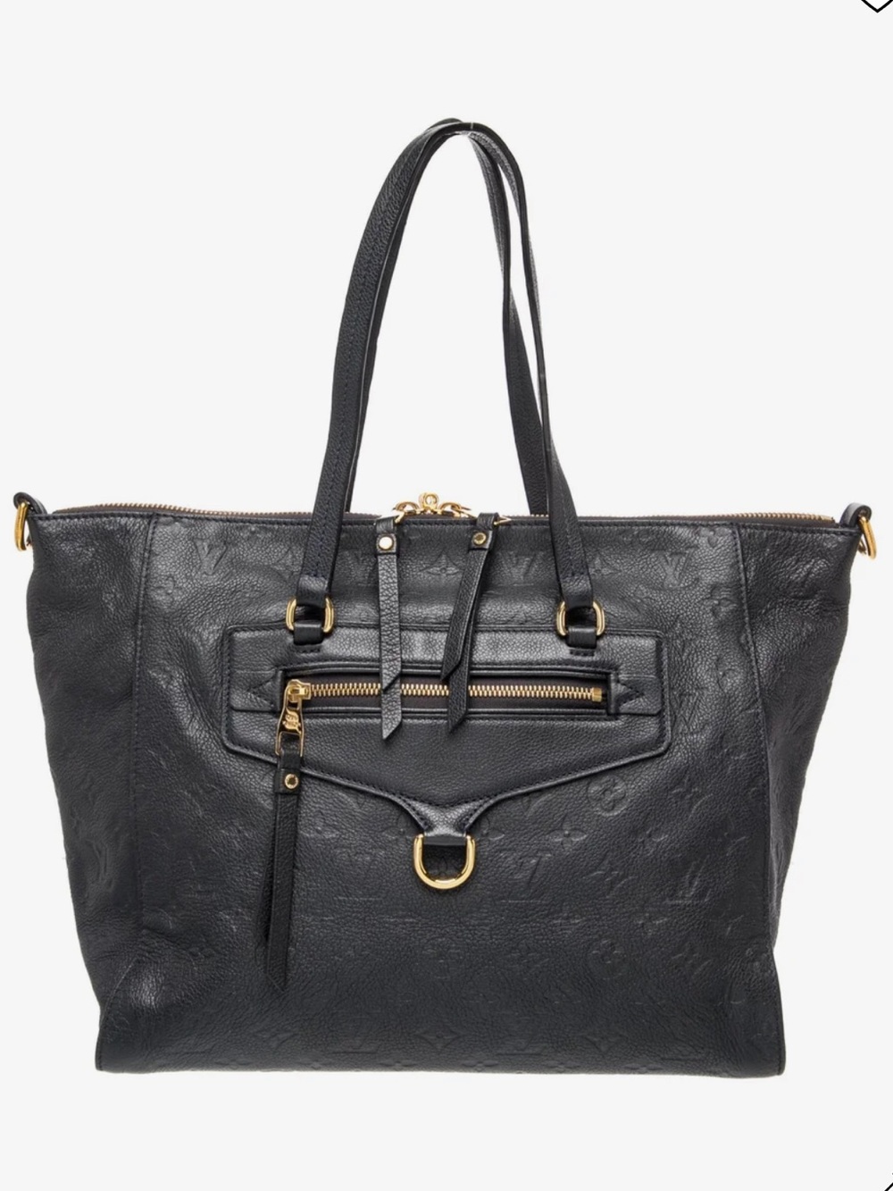 Louis Vuitton Monogram Lumineuse PM Empriente Dark Navy Handbag